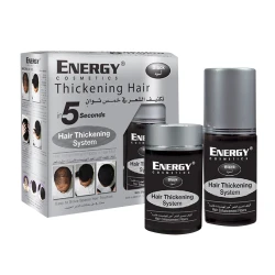 Energy Hair Thickening System Kit BLACK